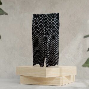 Anthropologie Black and White Patterned women’s Colette the Maeve Pants